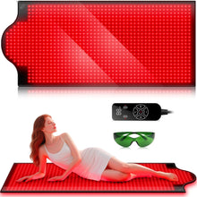 Load image into Gallery viewer, Viconor Infrared light therapy | Full Body Pad, 73"x 32" Red Light Therapy Mat, 1090 LEDs
