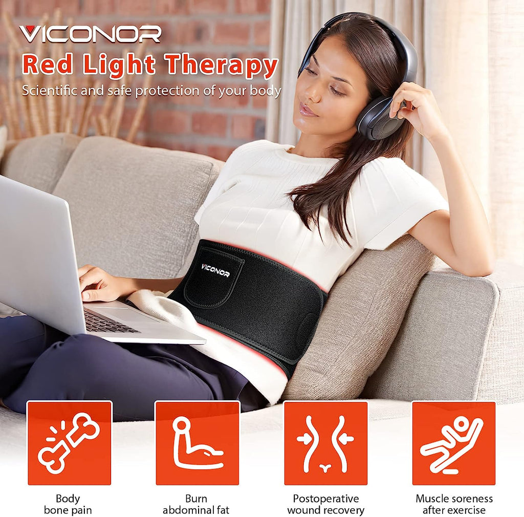 Viconor Infrared light therapy | Red Light Therapy for Belt