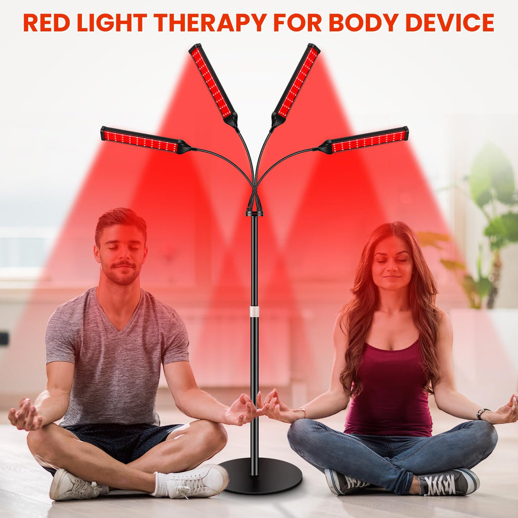 Viconor Infrared light therapy | 4 heads-More Beads, Flexibly Irradiate Various Parts