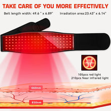 Load image into Gallery viewer, Viconor Infrared light therapy | Red Light Therapy for Belt