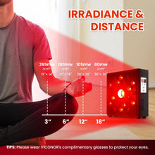 Load image into Gallery viewer, Viconor Infrared light therapy | Innovative COB Bead, 216W of Power, Ideal for Body, Face, Improve Sleep, Skin Health, Includes Hanging Kit & Handle