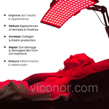 Load image into Gallery viewer, Viconor Infrared light therapy | 660nm&850nm Red Light Therapy for Face and Body
