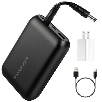 Viconor Infrared light therapy | 5,000mAh 12V Power Bank, USB-C in and Out Fast Charging Battery Pack, for The Brand Series of Products