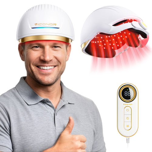 Viconor Infrared light therapy | for Hair Growth, FDA Cleared Hair Loss, 272 Lasers & LEDs.Treatment Options for Male and Female Hair Loss