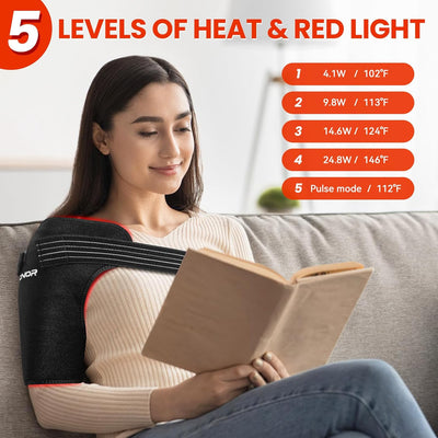 Viconor Infrared light therapy | for Shoulder Pain Relife, Improve Joint Muscle