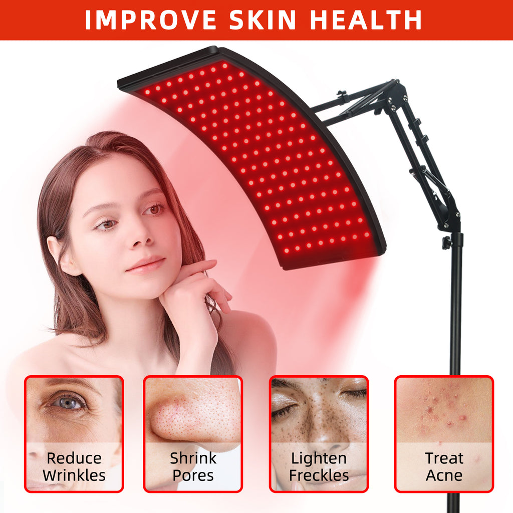 Viconor Infrared light therapy | 660nm&850nm Red Light Therapy for Face and Body