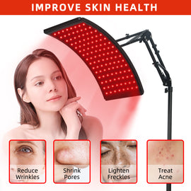 Viconor Infrared light therapy | 660nm&850nm Red Light Therapy for Face and Body