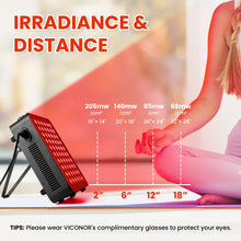 Load image into Gallery viewer, Viconor Infrared light therapy | Red Light Therapy for Body, Face - LEDs to Improve Circulation