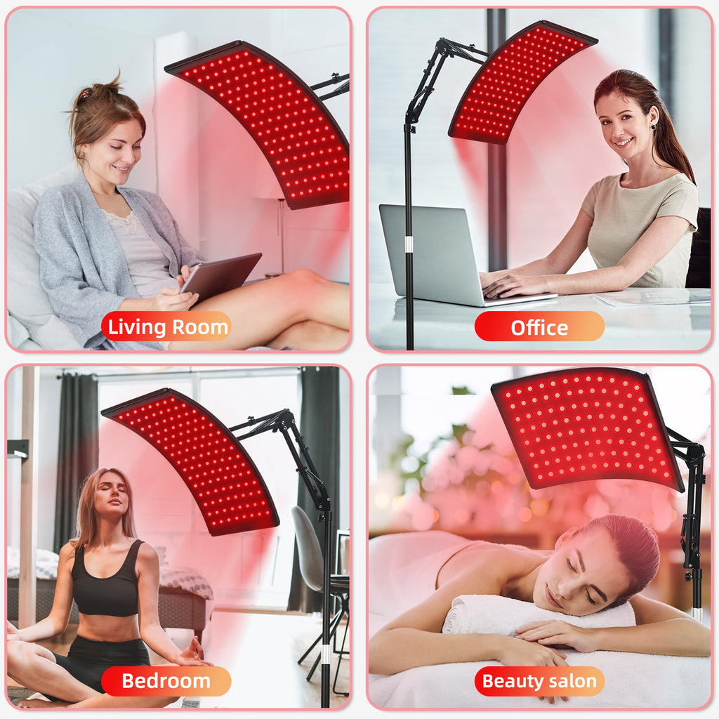 Viconor Infrared light therapy | 660nm&850nm Red Light Therapy for Face and Body