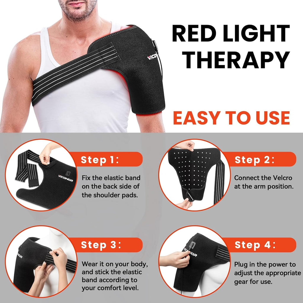 Viconor Infrared light therapy | for Shoulder Pain Relife, Improve Joint Muscle