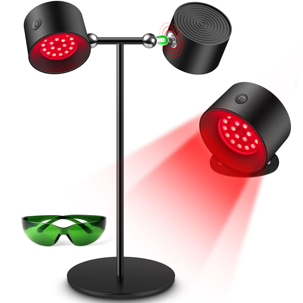 Viconor Infrared light therapy | 360° Rotatable Lamp for face and body