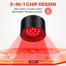 Load image into Gallery viewer, Viconor Red Light Therapy Lamp for Face，360° Rotatable Infrared Light Therapy for Body