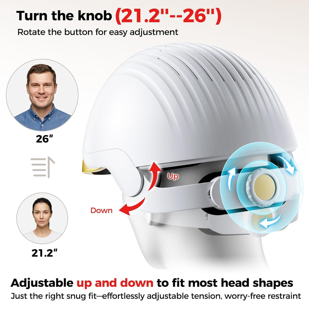 Viconor Infrared light therapy | for Hair Growth, FDA Cleared Hair Loss, 272 Lasers & LEDs.Treatment Options for Male and Female Hair Loss