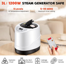 Load image into Gallery viewer, Viconor Infrared light therapy | Infrared Sauna Box, Portable Steam Infrared Sauna Tent