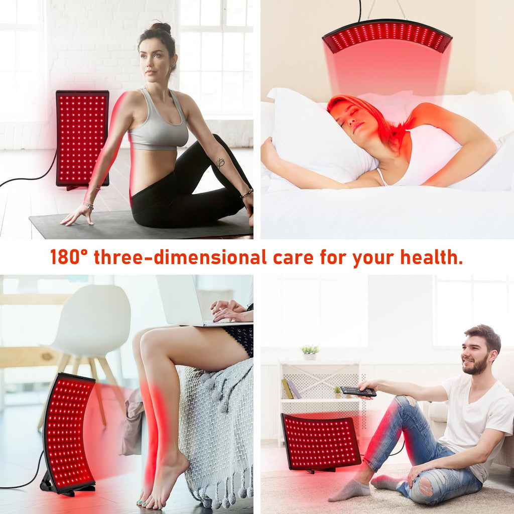 Viconor Red Light Therapy for Face,Red Light Therapy Lamp Back Relief Device,Infrared Light Therapy for Body