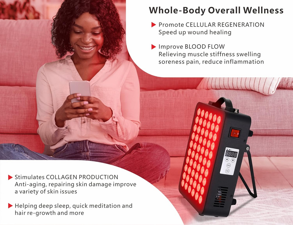 Viconor Infrared light therapy | Red Light Therapy for Body, Face - LEDs to Improve Circulation