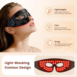 Viconor Infrared light therapy | Red Light Therapy for Eyes, No Light Leakage Under Eye Red Light Therapy