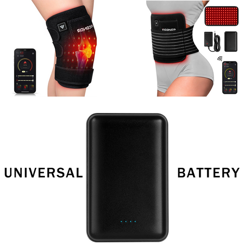 Viconor Infrared light therapy | Special Chargers, Rechargeable Batteries, and Charging converters for red Light Physiotherapy Products